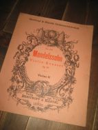 Mendelssohn Violin Koncert op. 64. Violine II.