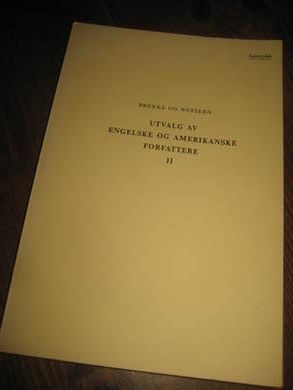 BREKKE OG WESTERN: UTVALG AV ENGELSKE OG AMERIKANSKE FORFATTERE II 1966