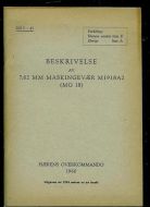 BESKRIVELSE AV 7.62 MM MASKINGEVÆR MG18