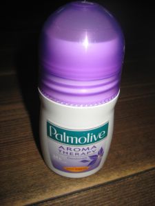 Ubrukt deodorant med innhold, Palmolive, AROMA THERAPY. Anti stress. 90 tallet.