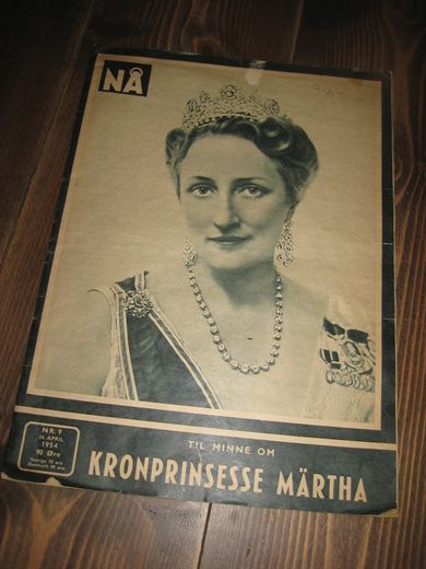 TIL MINNE OM KROMPRINSESSE MARTHA 1954