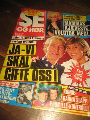 1991 nr 032 SE OG HØR JAHN TEIGEN - COWBOY LAILA