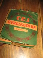 Pakke med ubrukt innhold CEJ CYKELKEDJOR 50-60 tallet