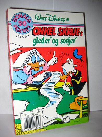 ONKEL SKRUE'S gleder og sorger bok nr 20 4 utgave