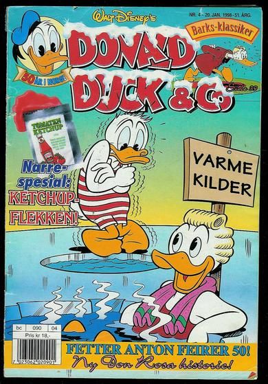 1998 nr 004 DONALD DUCK & Co