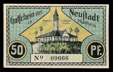 GUTSCHEIN VON NEUSTADT 1921