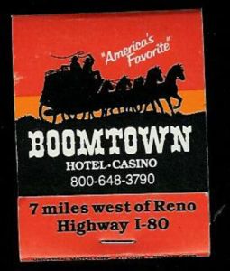BOOMTOWN HOTEL- CASINO. 7 miles west of Reno, Nevada.