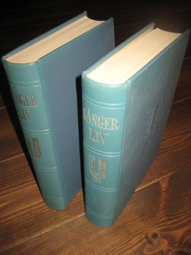 Huldt- Nystrøm. SANGERLIV. Et verk om korsong. I-II. 1959.