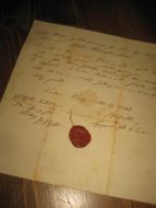 Brev med stempel fra 1872.