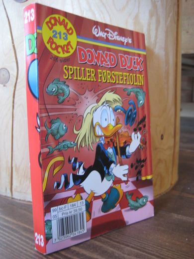 1999 nr 213 DONALD DUCK SPILLER FØRSTEFIOLIN
