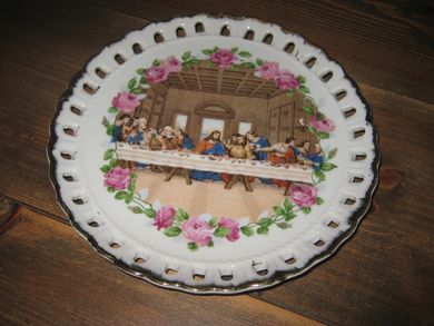 Pynteplatte NATTVERDEN ca 21 cm i diameter