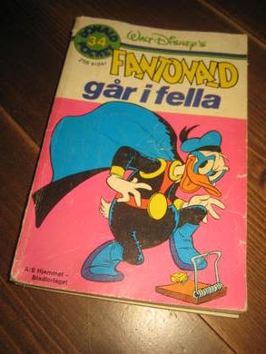 FABNTONALD GÅR I FELLEN Bok nr 34 1 utgave