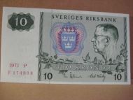 1971 P F174938 10 KRONOR