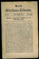 1881 nr 018 Norsk Missions Tidende