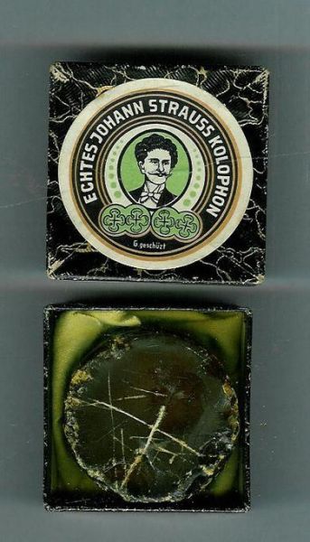 Eske med innhold ECHTES JOHANN STRAUSSKOLOPHON