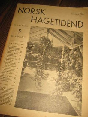 1953,nr 005, NORSK HAGETIDEND