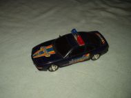 Mekanisk politibil 25 cm lang