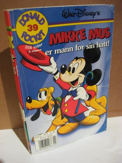 Nr 039 MIKKE MUS er mann for sin hatt 3 utgave