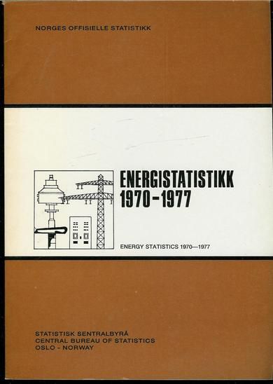 ENERGISTATISTIKK 1970-1977.