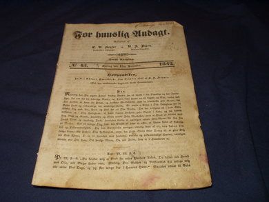 1842 nr 045 For Huuslig Andagt