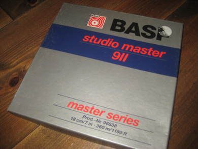 Ubrukt tape BASP studio master 911