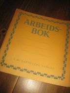 Omslaget til ARBEIDSBOK 60 tallet
