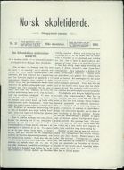 1896,nr 051,                        Norsk Skoletidende.