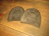 Ubruikte gummisåler fra VIKING ASKIM GUMMIVAREFABRIK 60 tallet Ca 6 cm breie Dette er pakke nr 2