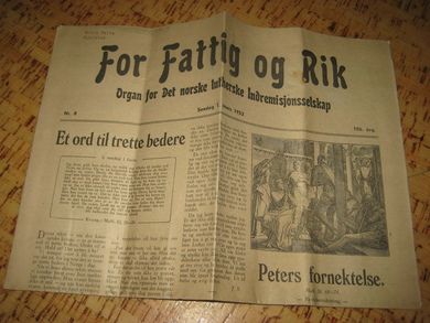 1953 nr 008 For Fattig og Rik