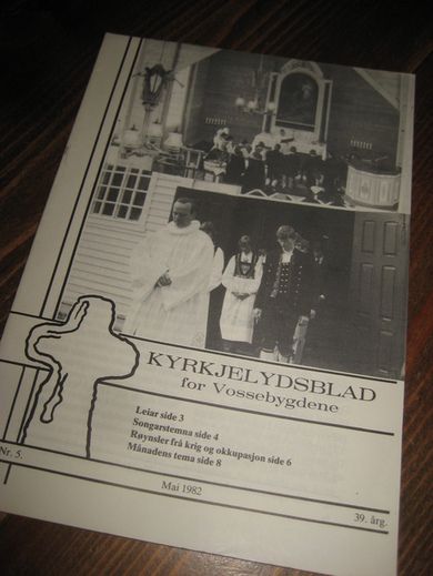 KYRKJELYDSBLAD for Vossebygdene 1982 nr 005