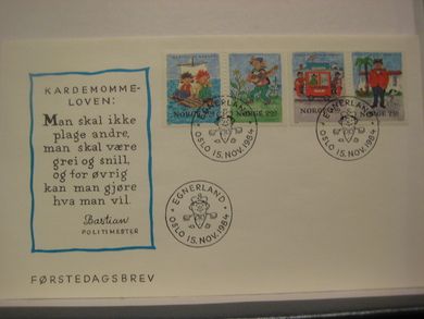 1984 15 NOVEMBER TORBJØRN EGNER