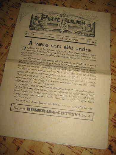 1946,nr 034, PINSELILJEN.
