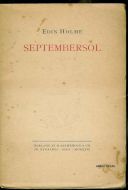 Edin Holme: SEPTEMBERSOL.