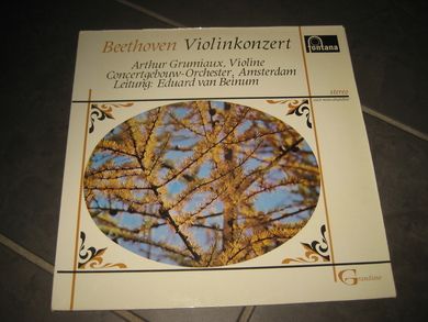 Arthur GRUMIAUX: Beethoven Violinkonsert STERIO 894048ZKY