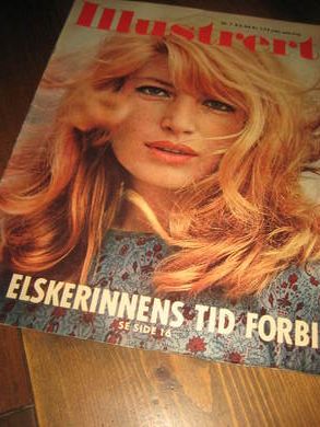 1966 nr 007 Illustrert ANDREY HEPBURN- ELISABETH TAYLOR- SOPHIA LOREN
