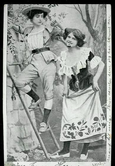 Meget pent kort fra tidleg 1900