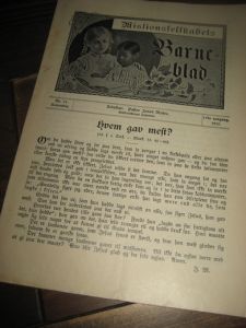 1912,nr 021, Missionsselskabets Barne blad.