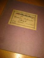 Kladdebok fra 40-50 tallet skulerekningar