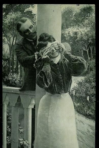 Gammmelt postkort fra tidleg 1900.