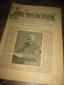 1907,nr 001, FOR HUS OG HJEM.
