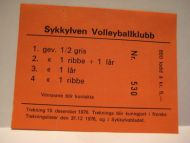 Sykkylven Vollyballklubb Sykkylven 1976 nr 530