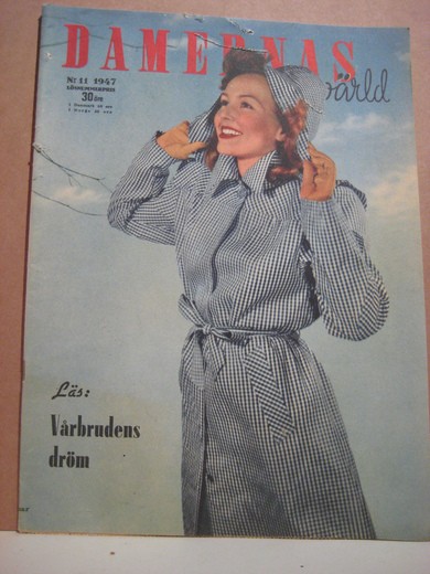 1947,nr 011,                            DAMERNAS vårld.
