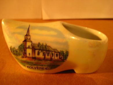 Tresko med motiv fra KOLVEREID 8 5 cm lang