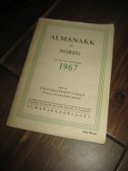1967, ALMANAKK FOR NORGE.