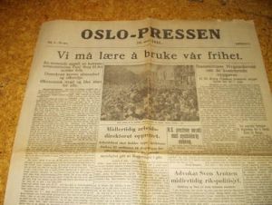 1945,nr 004,                  OSLO PRESSEN