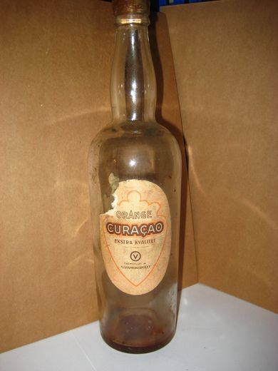 ORANGE CURACAO EKSTRA KVALITET. Vinmonopolet. 50-60  tallet.