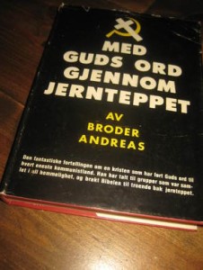BRODER ANDREAS: MED GUDS ORD GJENNOM JERNTEPPET. 1969.