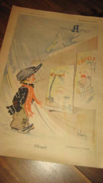 1932 nr 048 A MAGASINET Originaltegning for A Magasinet av G Rønning