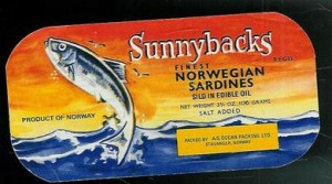 FINEST NORWEGIAN SARDINES.fra Ocean Packing LTD, Stavanger.