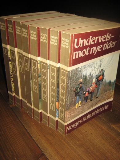 USTVEDT m fl : NORGES KULTURHISTORIE 1-8 1984